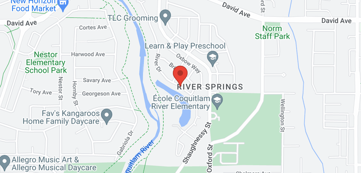 map of 1236 RIVER DRIVE